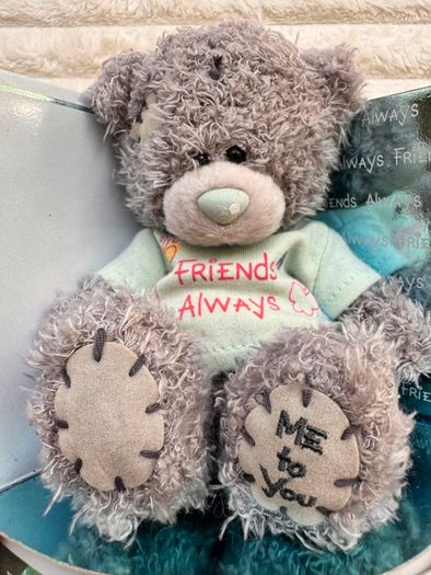 Me To You Friends Always Teddy Bear approx. 12 cm. Used Dirty Please see photos