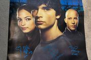 Signed Smallville Poster by Tom Welling, Kristin Kruek and Michael Rosenbaum