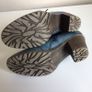 Ladies Rieker Blue ankle boots size Eu 39 Uk 6 Image 3