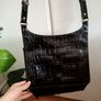 Zara cross body leather bag as Mulberry style Image 4