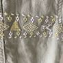 M&S khaki safari style shirt sleeve shirt Image 2