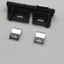 Audi S line grill badge silver Image 2