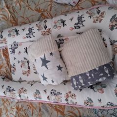 baby nest and hand support