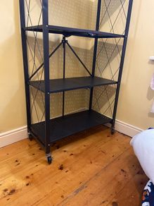 storage shelves metal rack
