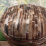Genuine Hide Pouff Image 3