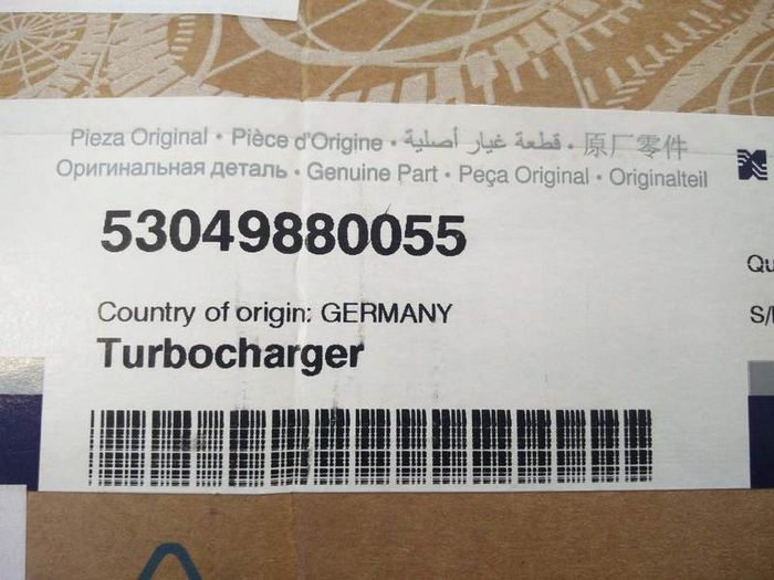 Audi VW 2.7tdi 180bhp --- BRAND NEW High Quality Turbocharger BorgWarner KKK with Actuator
