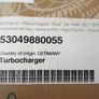 Audi VW 2.7tdi 180bhp --- BRAND NEW High Quality Turbocharger BorgWarner KKK with Actuator Image 2