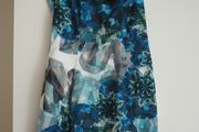 Bnwt Satin Finish Printed Dress
