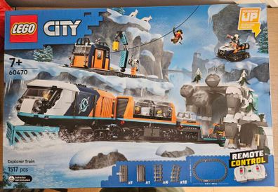 lego city 60470 explorers' arctic polar express train