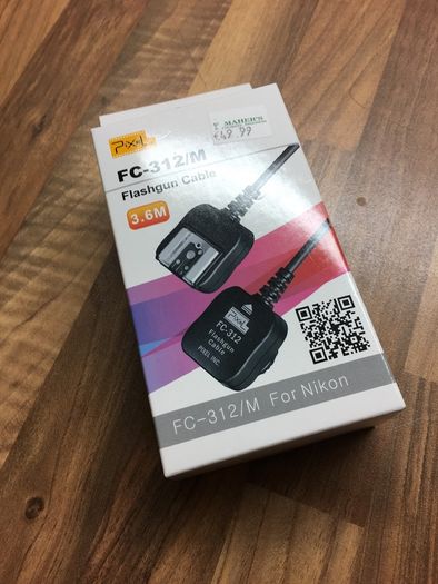 Pixel FC-311/M Flashgun Cable for Nikon