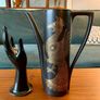 Decorative MCM Tall Vase Portmeirion Gold Phoenix Image 2