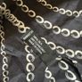Silk black and white scarf Image 3