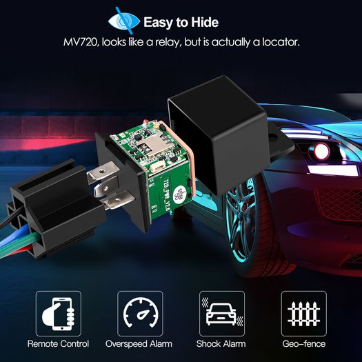 BRAND NEW Mini GPS Tracker Car Tracker Micodus MV720 Hidden Design With Europ Sim Card