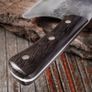 Cleaver Knife Stainless Steel Wood Handle Kitchen Butcher  by Di'Casteel Image 3