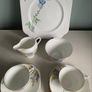 Colclough deco style  pretty and charming china tea for two Image 3