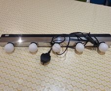 Hollywood lighting for over mirror