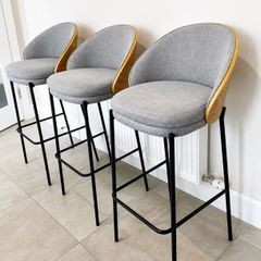 Kave Home Eamy Kitchen/ Bar Stool X 4