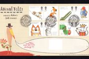 2006 Great Britain Animal Tales Commemorative Stamps Addressed First Day Cover (FDC) with Edinburgh pictorial cancel