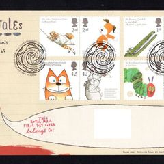 2006 Great Britain Animal Tales Commemorative Stamps Addressed First Day Cover (FDC) with Edinburgh pictorial cancel