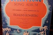 1954 The Desert Song Song Album Sheet Music Book.