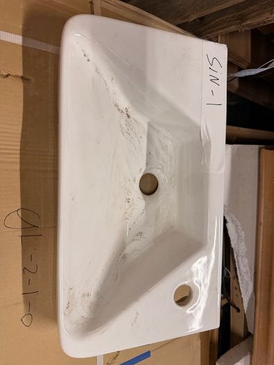 Bathroom Sink - Wall Mounted
