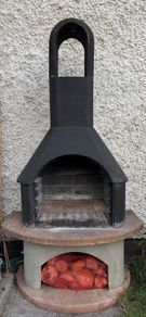 Mansory barbecue fireplace