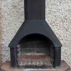 Mansory barbecue fireplace