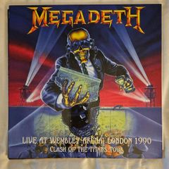 Megadeth "Live At Wembley Arena, London 1990" Vinyl Album