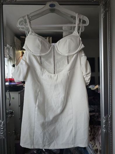 White mini dress - Club London