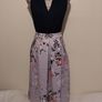 Boohoo Pastel Floral Box Pleat Lilac Skirt NEW WITH TAGS Image 3