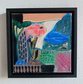 Framed Original Painting Contemporary Art  Irish Art Gift