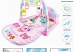 3 in 1 Baby Gym Play Mat Lay & Play Fitness Music And Lights Fun Piano Girl