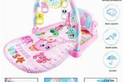 3 in 1 Baby Gym Play Mat Lay &amp; Play Fitness Music And Lights Fun Piano Girl
