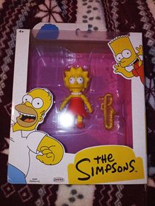 lisa Simpson character figure