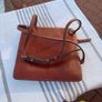 Dooney & Bourke Small Leather Crossbody Bag - Brown (20x20 cm) - Excellent Condition Image 4