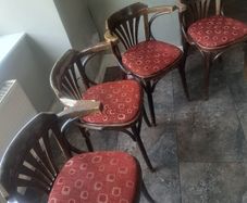 vintage bentwood armchairs