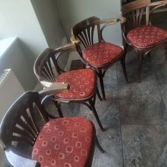 vintage bentwood armchairs