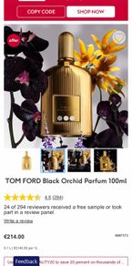 TOM FORD Black Orchid 100ml niche parfum