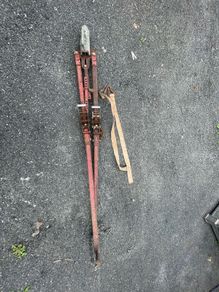 Car towing A frame