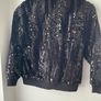 Next girls black velvet top with sequins age 9 to 10 years Image 6