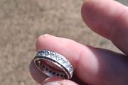 9k Gold 1970'S Full Eternity Ring(3 grams)