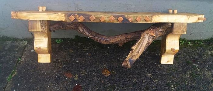 Rustic Driftwood Floating Shelf / Mantel
