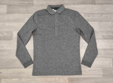J.Lindeberg Long Sleeve Golf Polo Shirt Mens Medium