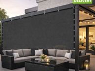 main image for ad 90% Sun Shade Cloth, 10 x 12 ft Pergola Shade Cover with Stainless Steel Grommets