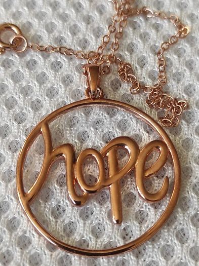 Hope sterling silver necklace