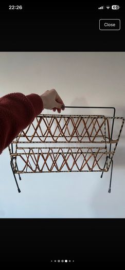 Vintage Magazine Holder