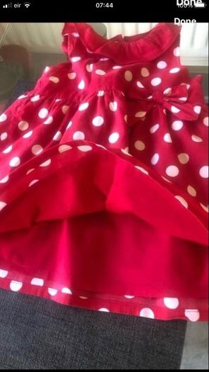 Girls stunning dress 9/12 mths