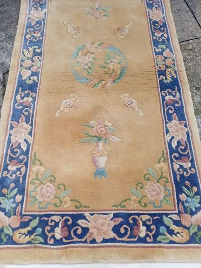 1970s Chinese 100% Wool Rugs