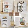 Foldable Closet Organizer, 4 Pack Stackable Storage Boxes Image 6