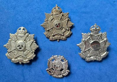 The Border Regiment cap badges british military